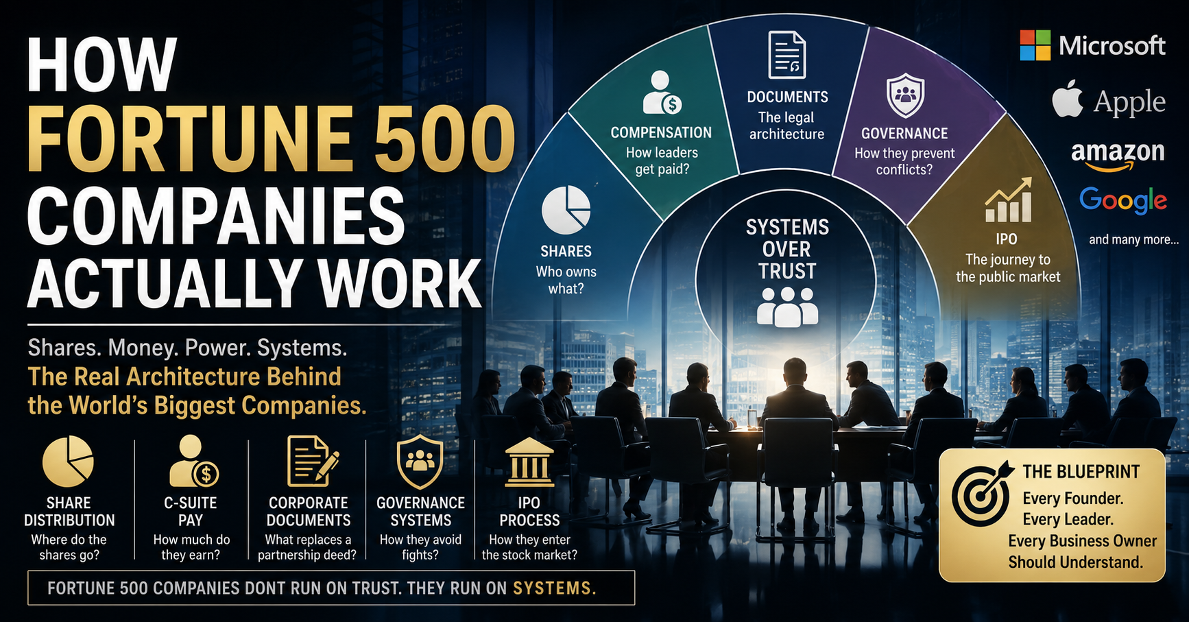 The architecture behind Fortune 500 companies